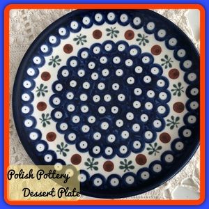 Polish Pottery Salad Plate